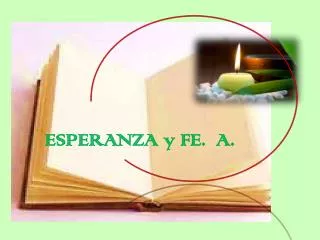 esperanza y fe a