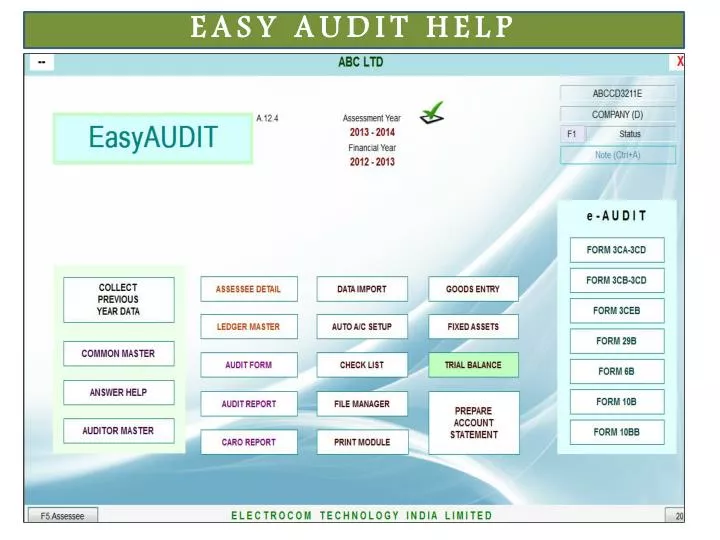 easy audit help