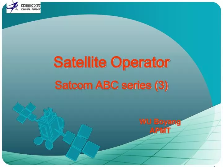 satellite operator satcom abc series 3