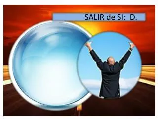 salir de si d
