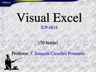 visual excel iup 0818