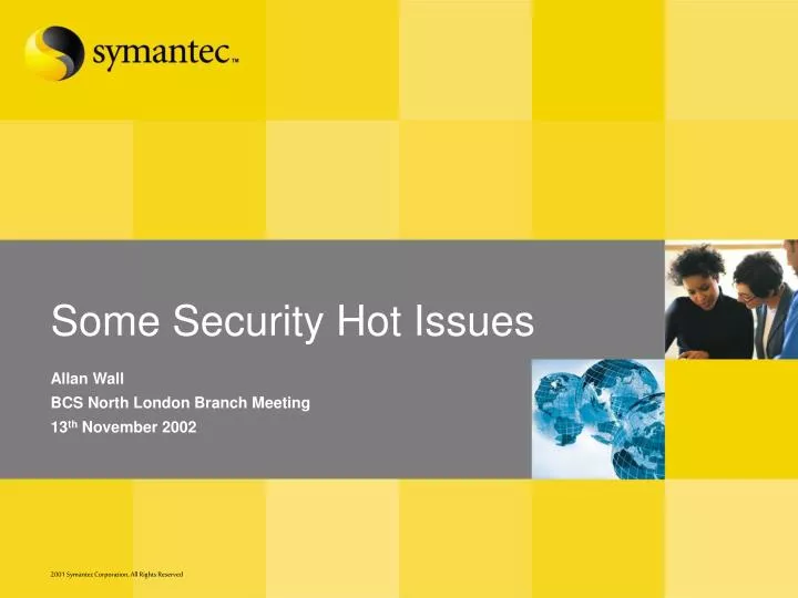 some security hot issues