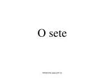O sete - slide 1