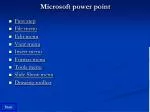 Microsoft power point - slide 1