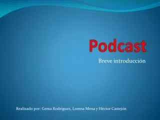 podcast