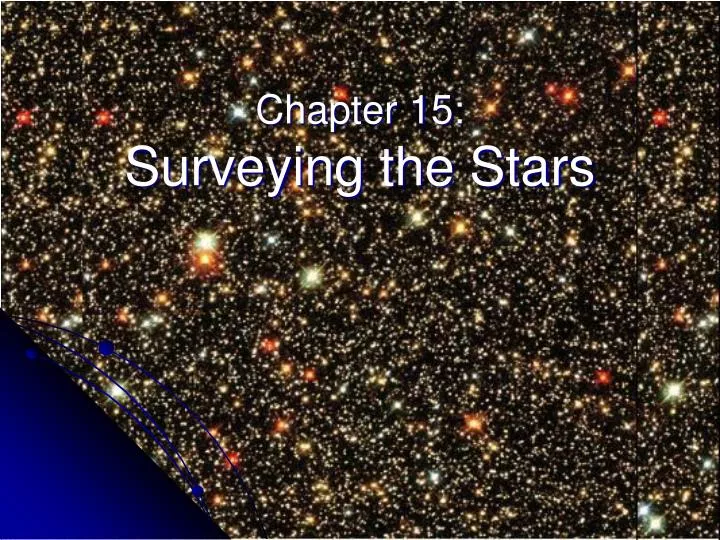 chapter 15 surveying the stars