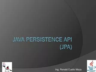 java persistence api jpa