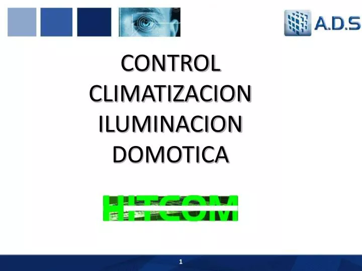 control climatizacion iluminacion domotica