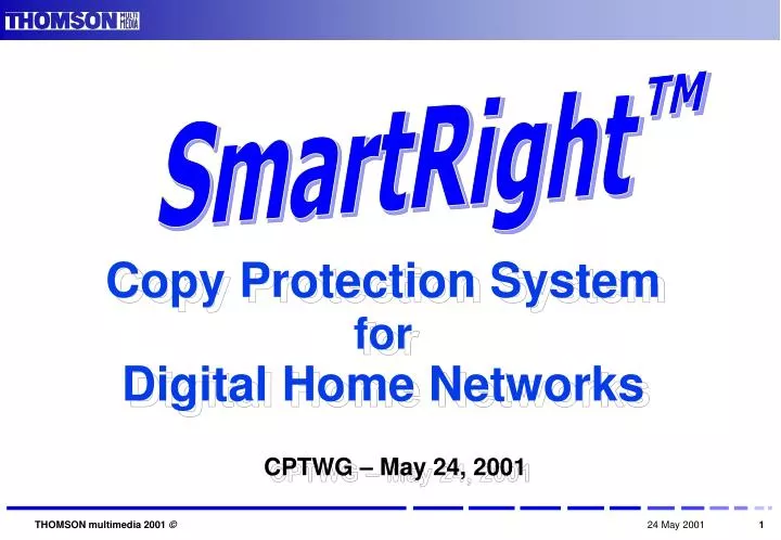 copy protection system for digital home networks