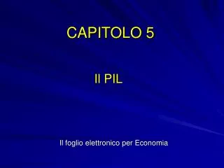 capitolo 5