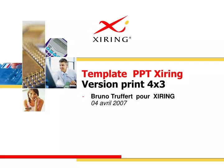 template ppt xiring version print 4x3
