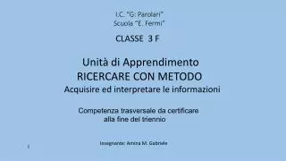 i c g parolari scuola e fermi