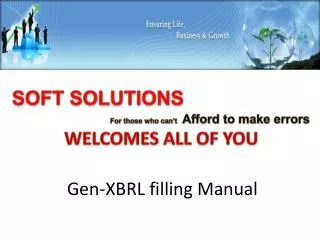 Gen-XBRL filling Manual