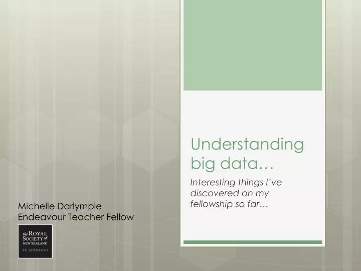 understanding big data