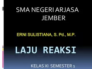 kelas xi semester 1