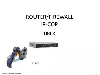 ROUTER/FIREWALL IP-COP