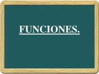 funciones