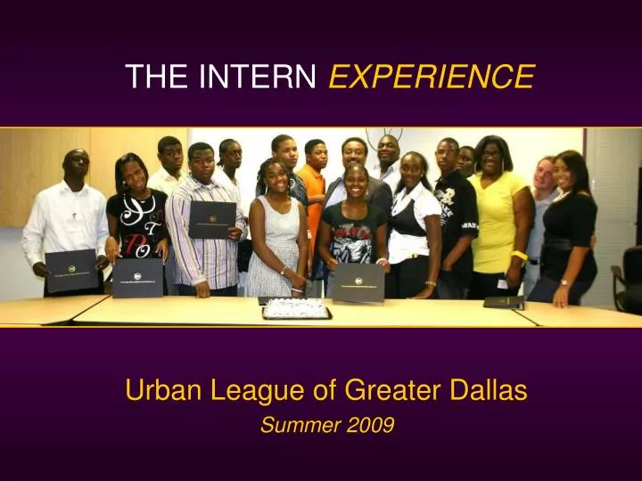 urban league of greater dallas summer 2009