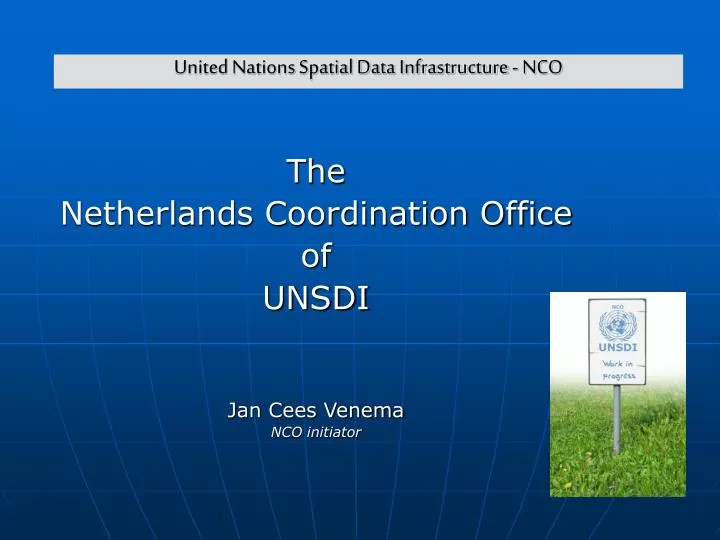 united nations spatial data infrastructure nco
