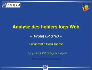 Analyse des fichiers logs Web ~ Projet LP STID ~