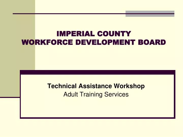 imperial county workforce development board