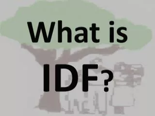 What is IDF ?