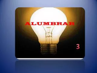alumbrar