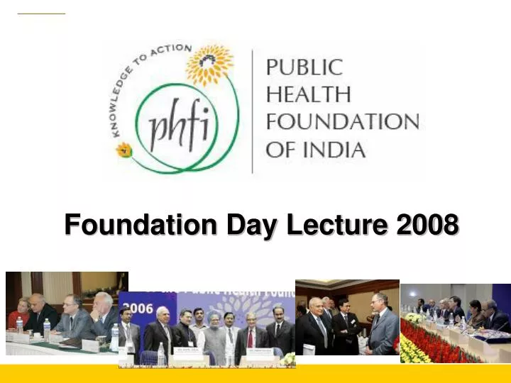 foundation day lecture 2008