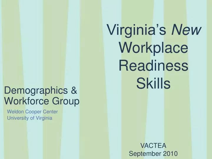 demographics workforce group