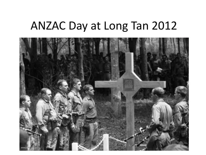 anzac day at long tan 2012