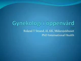gynekologi i ppenv rd 110428