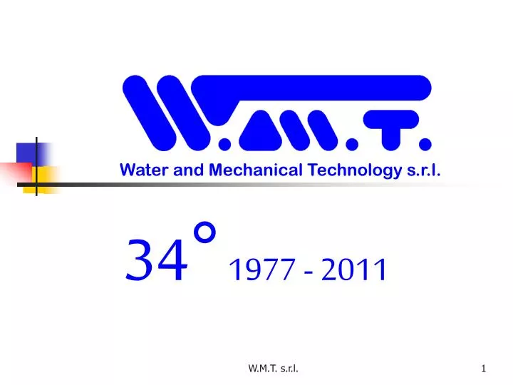 water and mechanical technology s r l