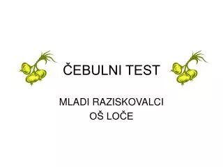 ebulni test