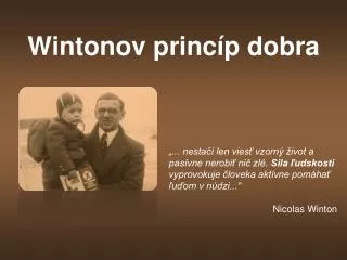 wintonov princ p dobra
