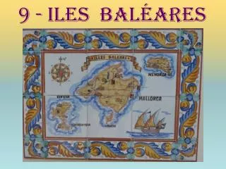 9 iles bal ares