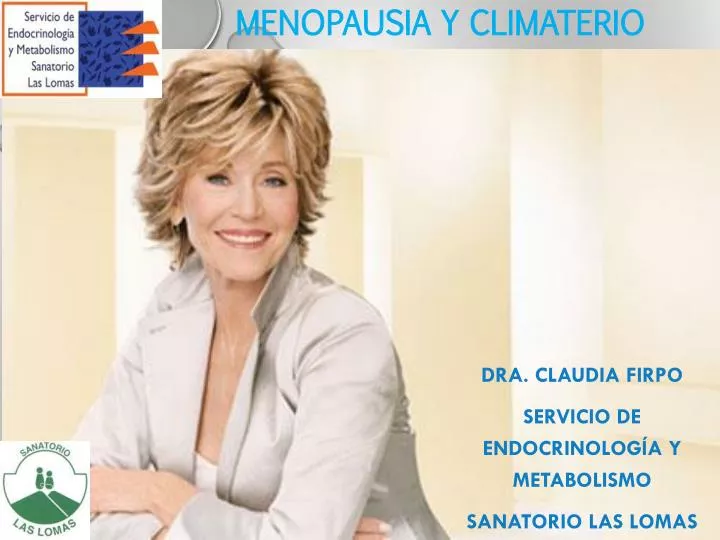 menopausia y climaterio