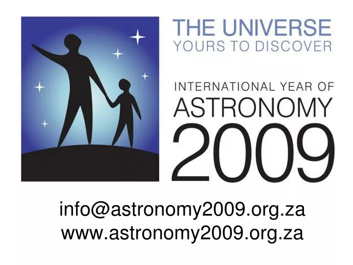 info@astronomy2009 org za www astronomy2009 org za