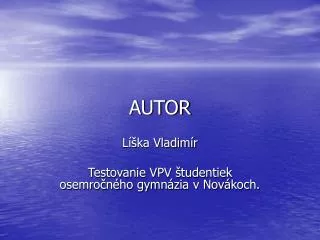 autor