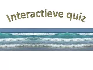 interactieve quiz