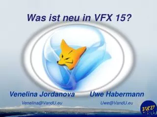 was ist neu in vfx 15