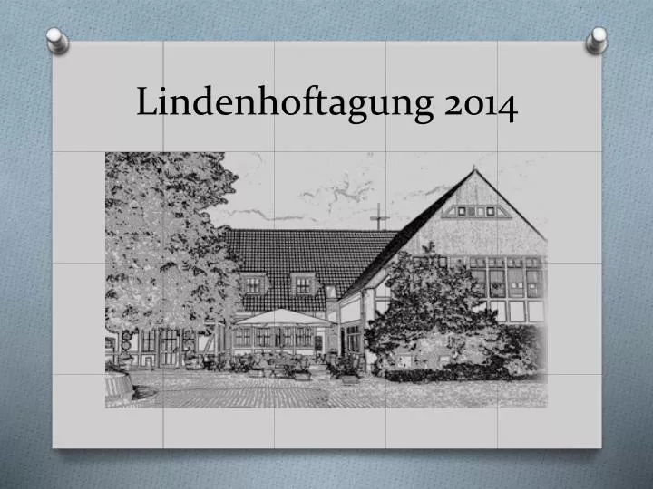 lindenhoftagung 2014