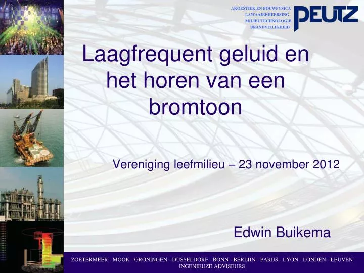 vereniging leefmilieu 23 november 2012