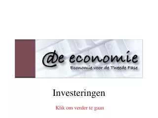 investeringen