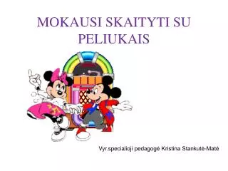 mokausi skaityti su peliukais