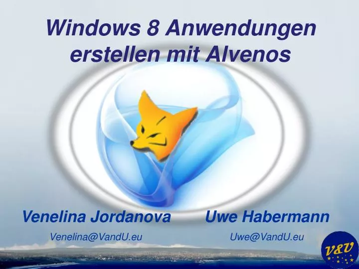 windows 8 anwendungen erstellen mit alvenos