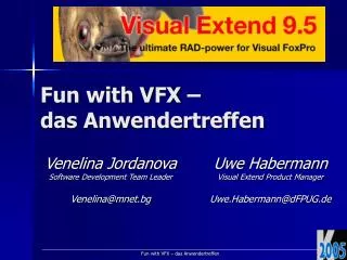 fun with vfx das anwendertreffen