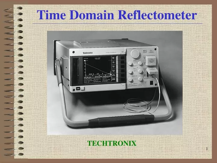 time domain reflectometer