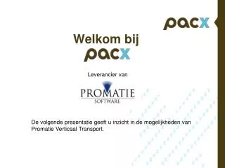 welkom bij