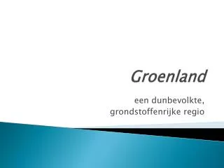 groenland