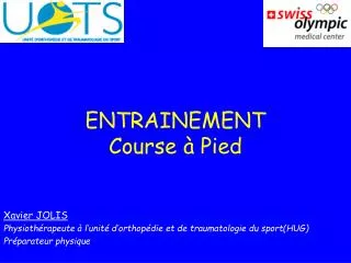 entrainement course pied